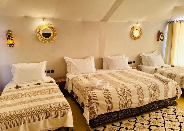 luxurious merzouga camp